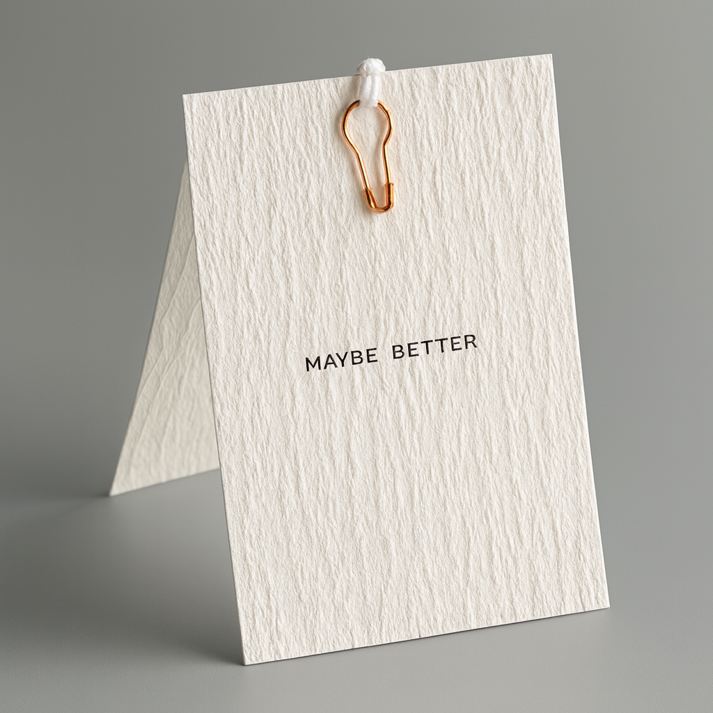 Custom Embossed Hangtags