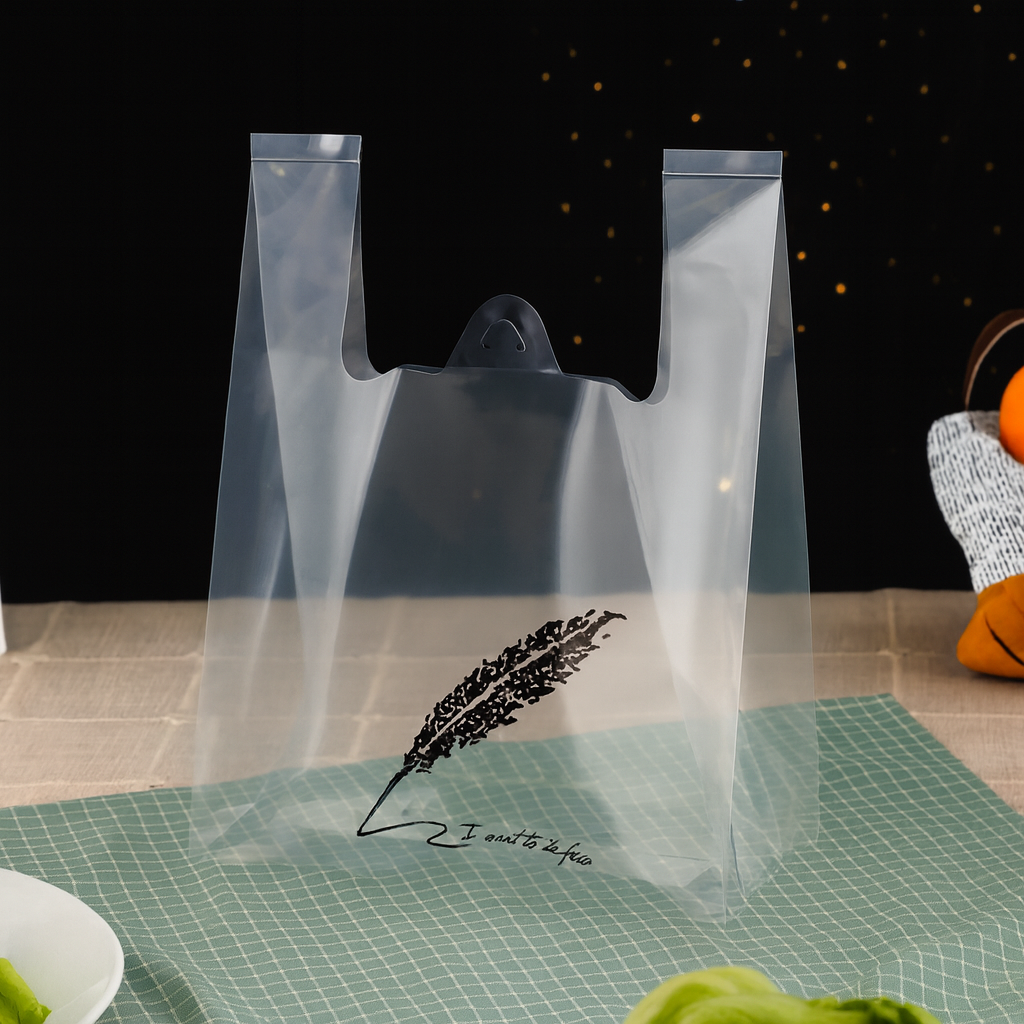 Custom Clear PE Packaging Bag