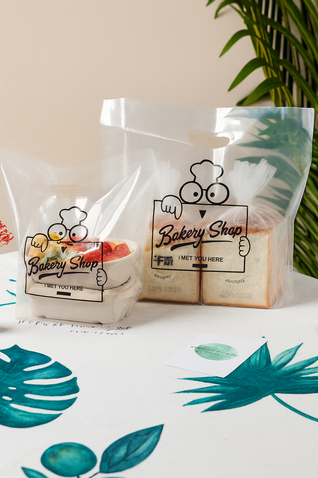 Custom Clear PE Packaging Bag