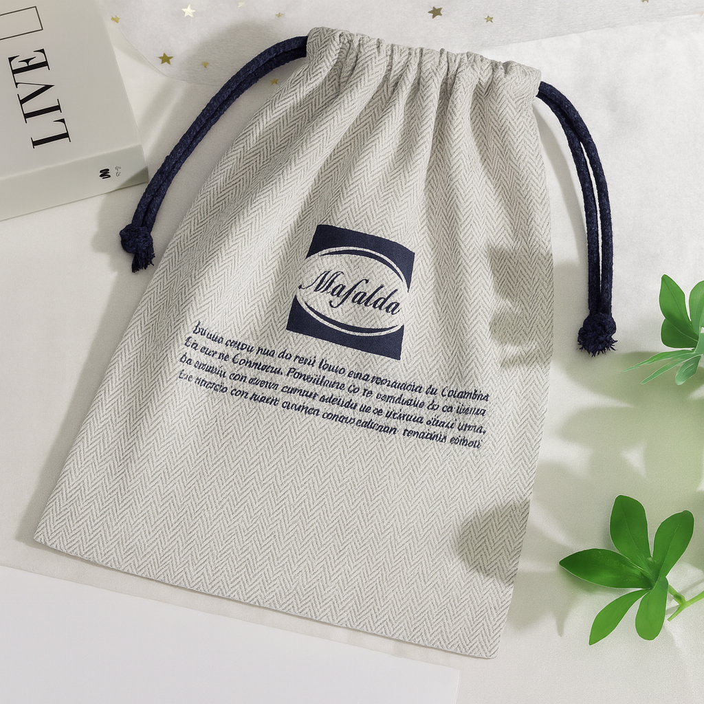 Custom Linen Cotton Dust Bag