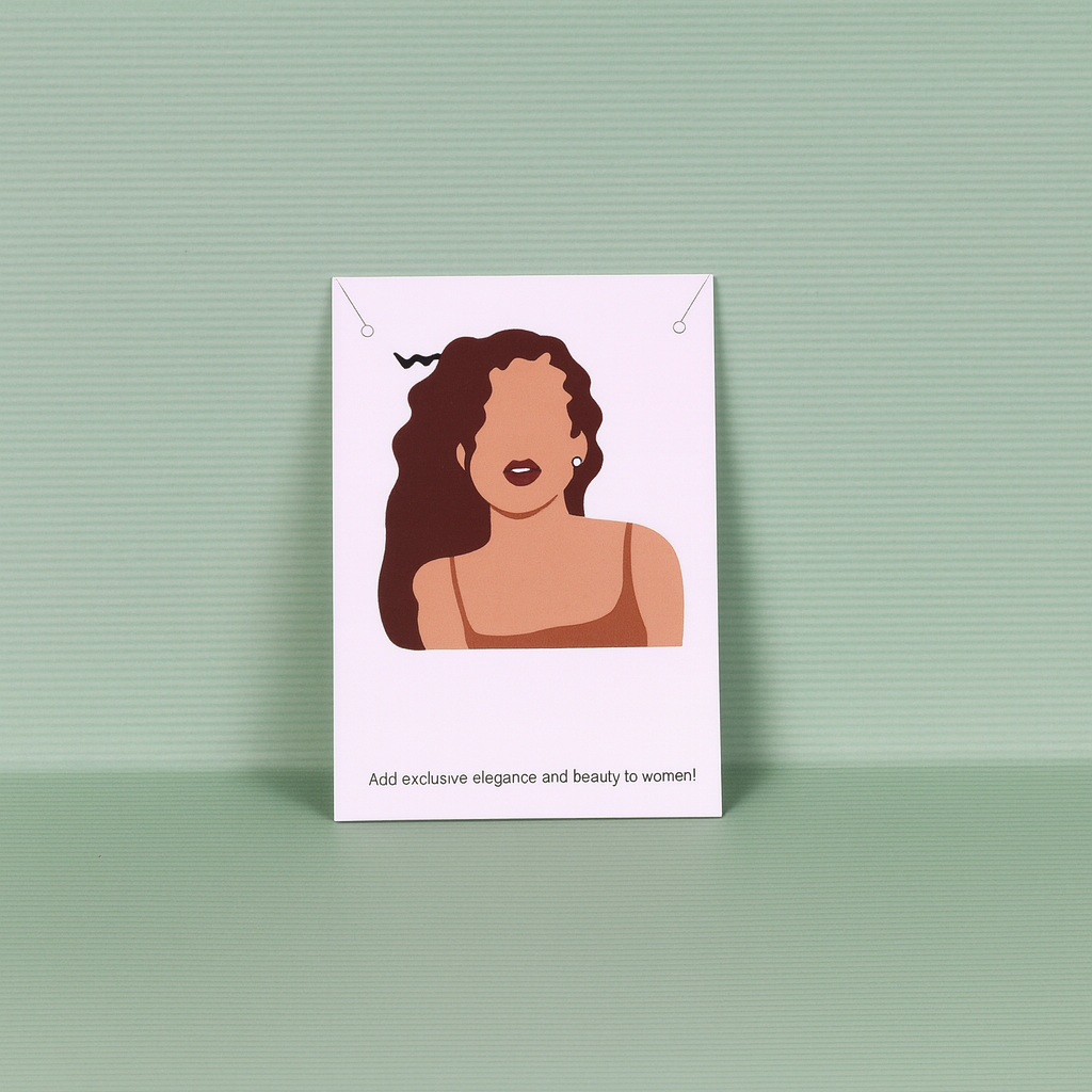 Custom Jewelry Card Hang Tags
