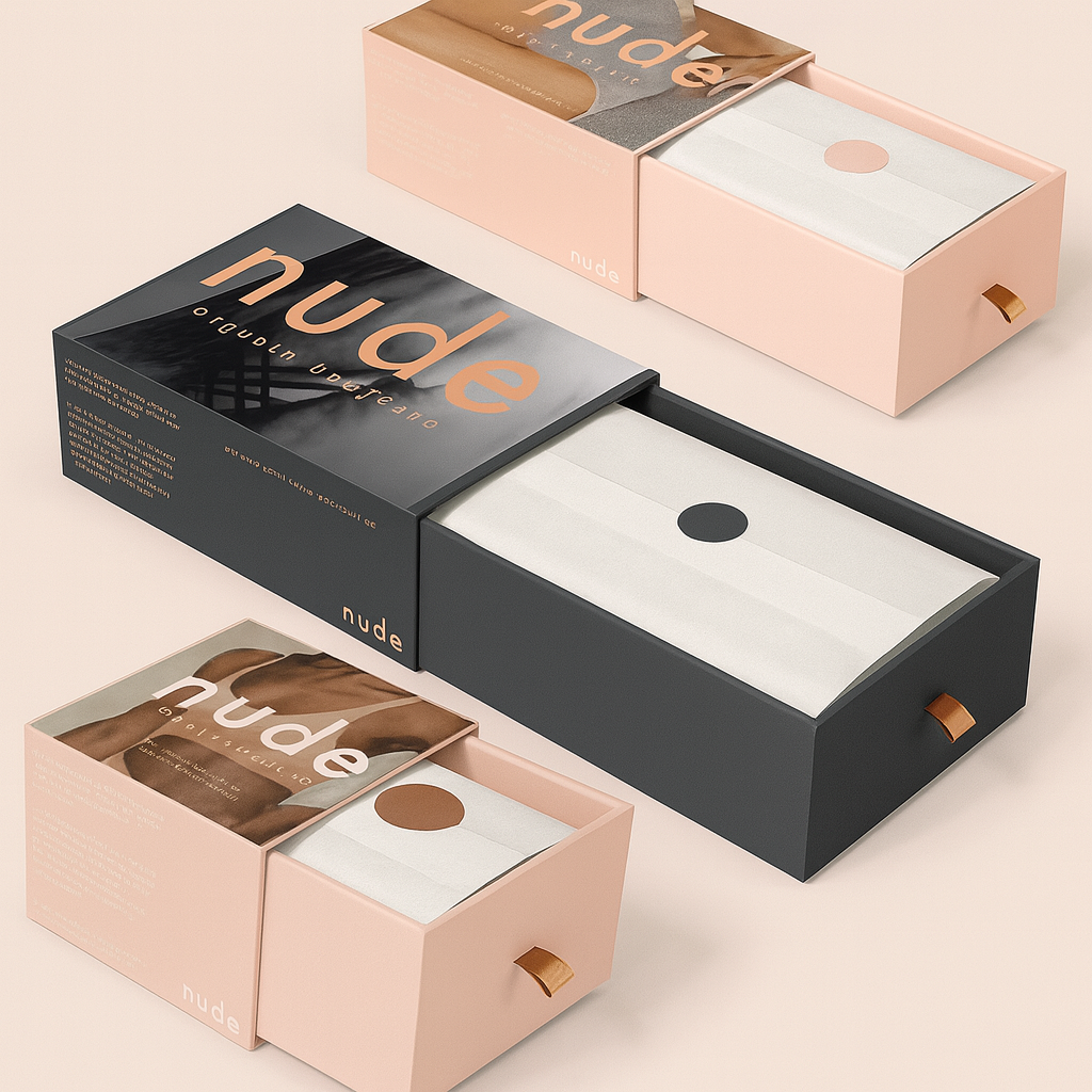 Custom Logo Luxury Rigid Drawer Box
