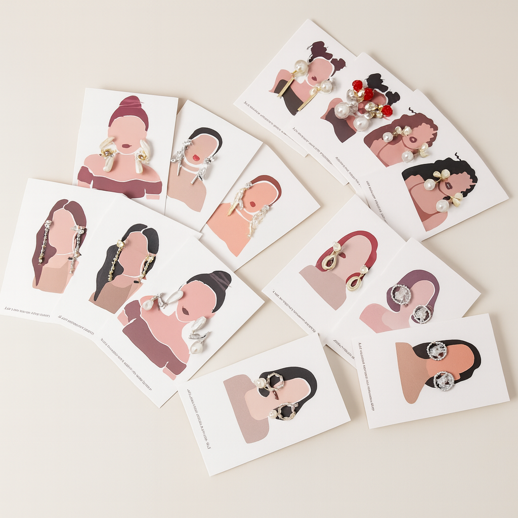 Custom Jewelry Card Hang Tags