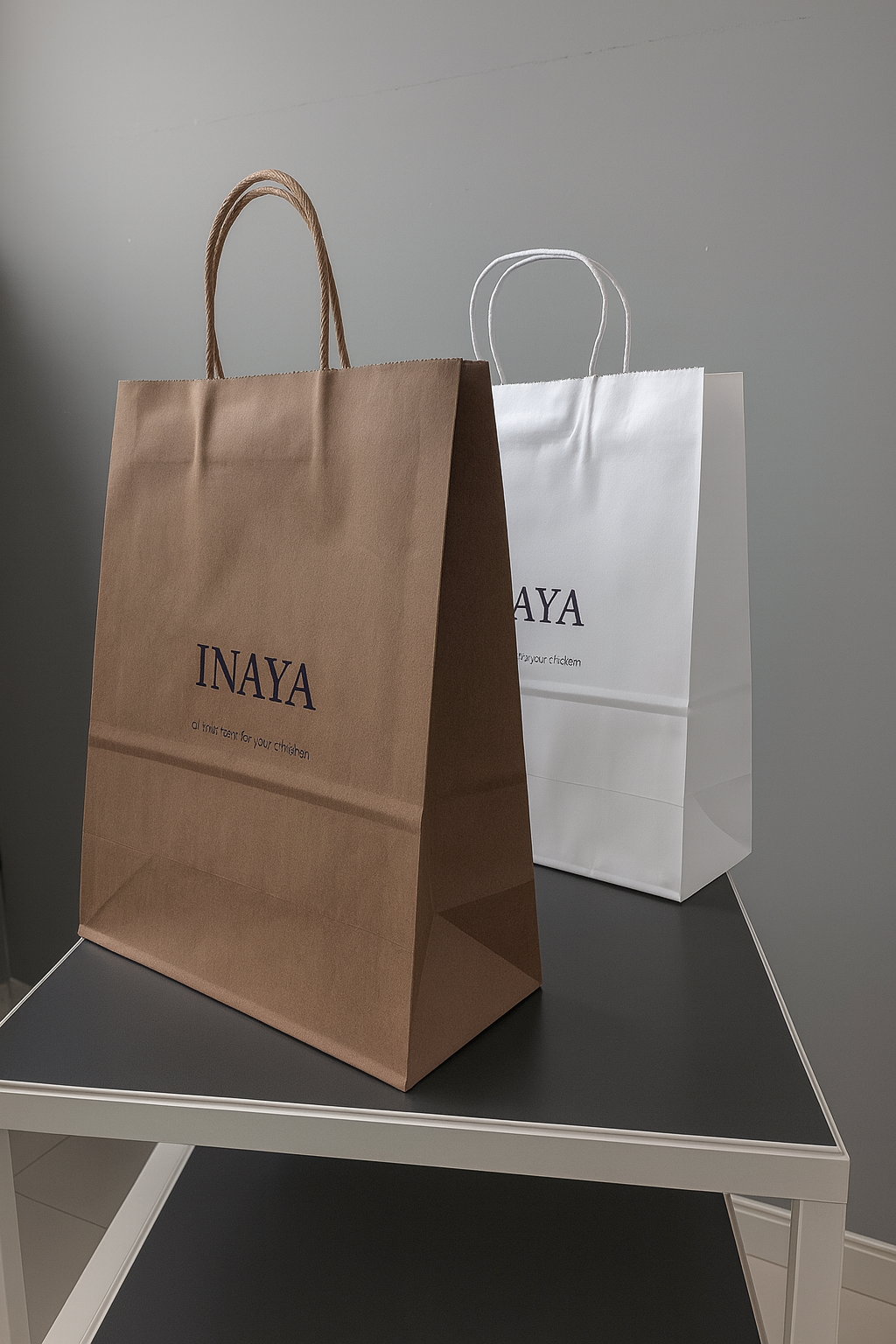 Custom Kraft Gift Packaging Paper Bags