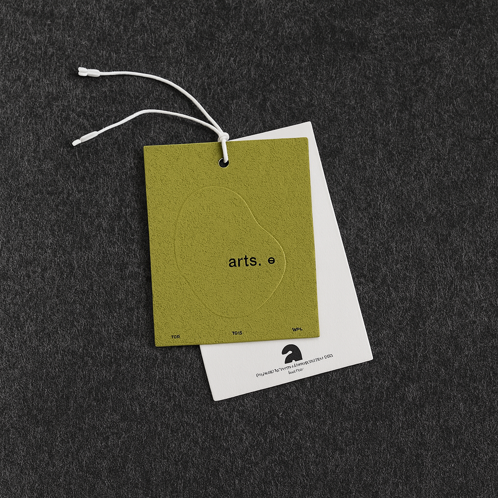 Custom Embossed Hangtags