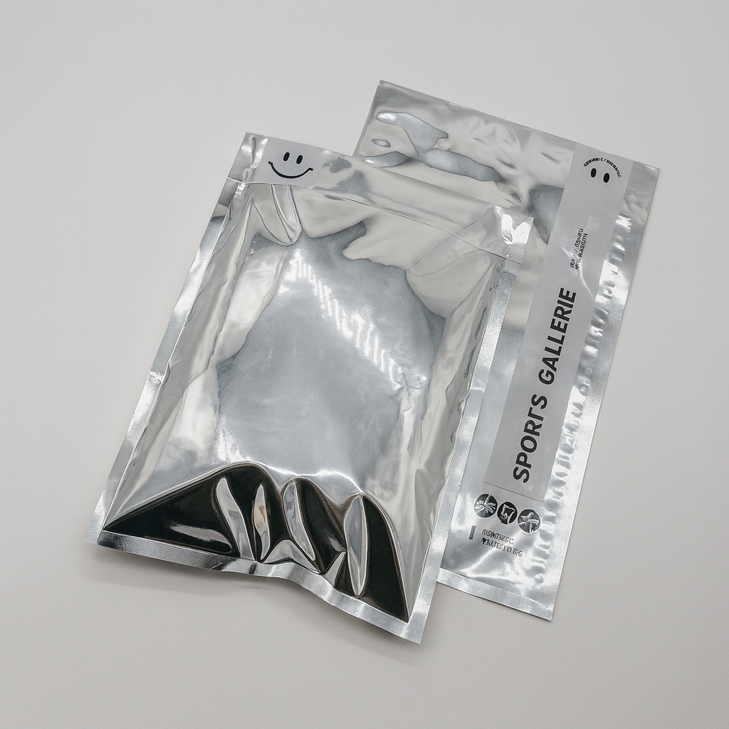 Custom Silver Poly Mailer Bag