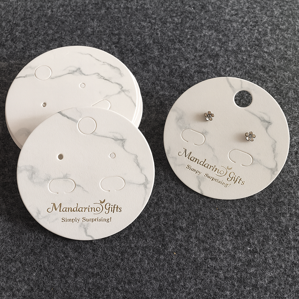 Custom Jewelry Card Hang Tags