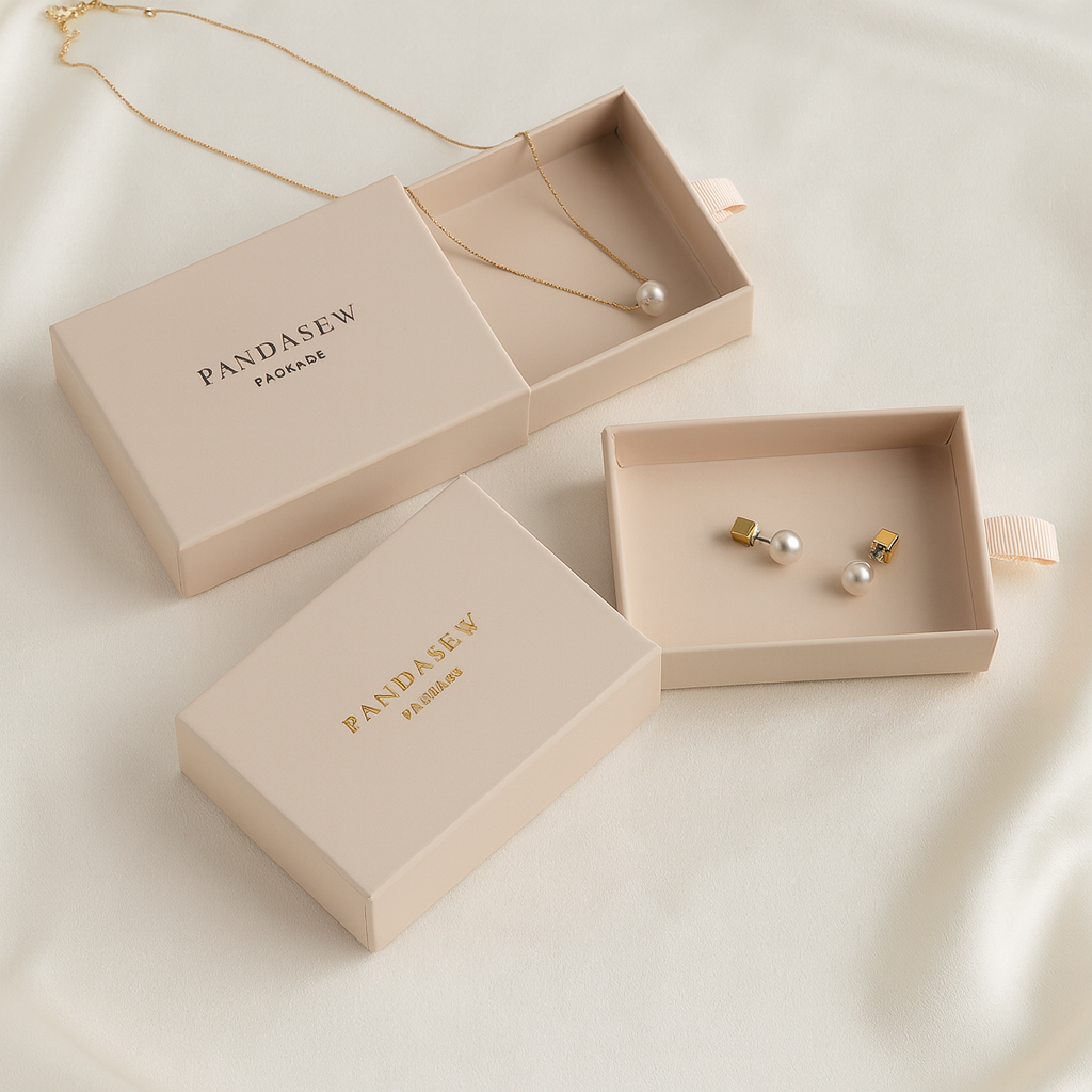 Custom Logo Luxury Rigid Drawer Box