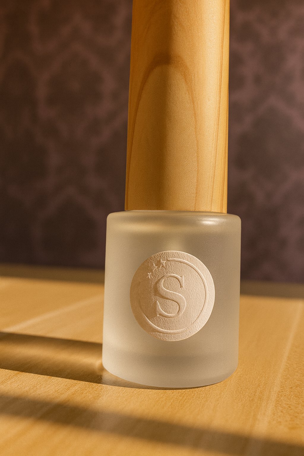 Custom Luxury Embossed Paper Sticker