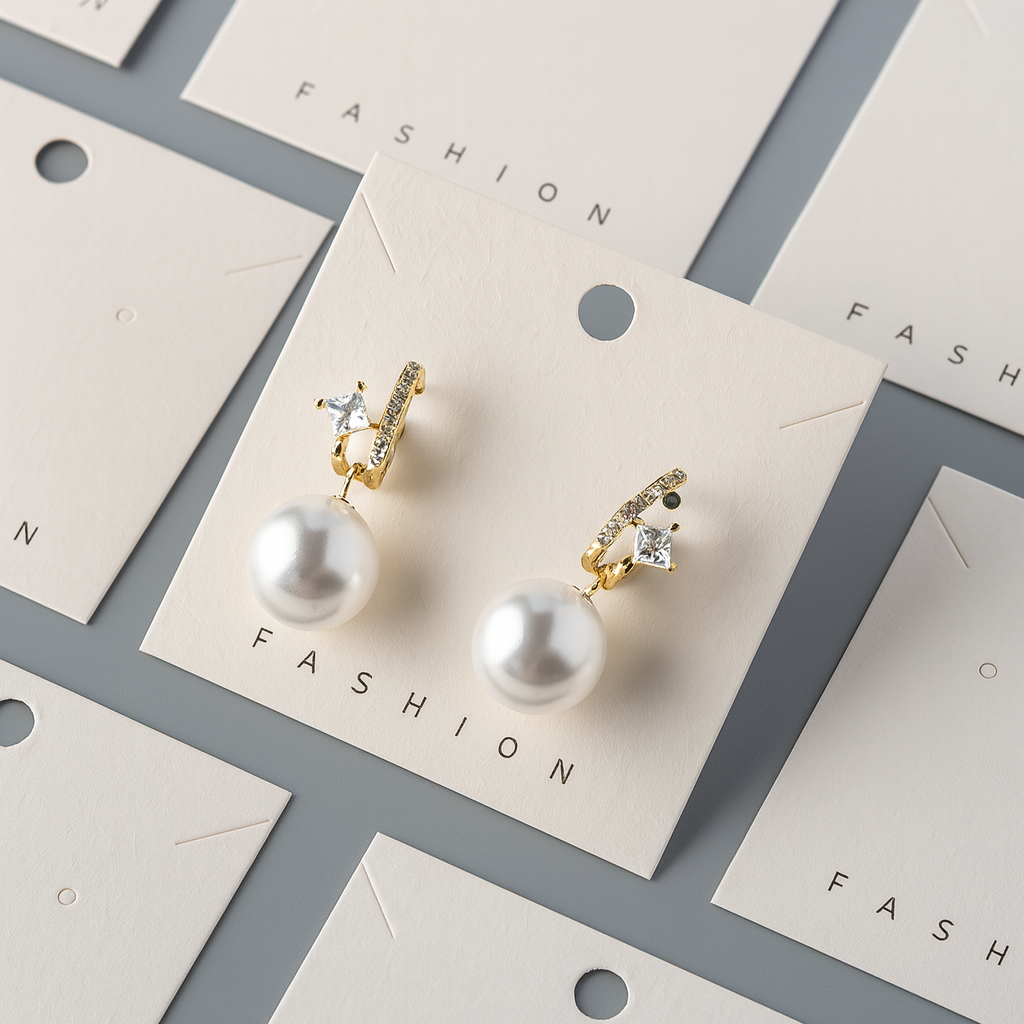 Custom Jewelry Card Hang Tags