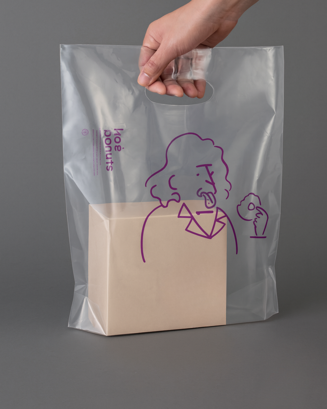 Custom Clear PE Packaging Bag