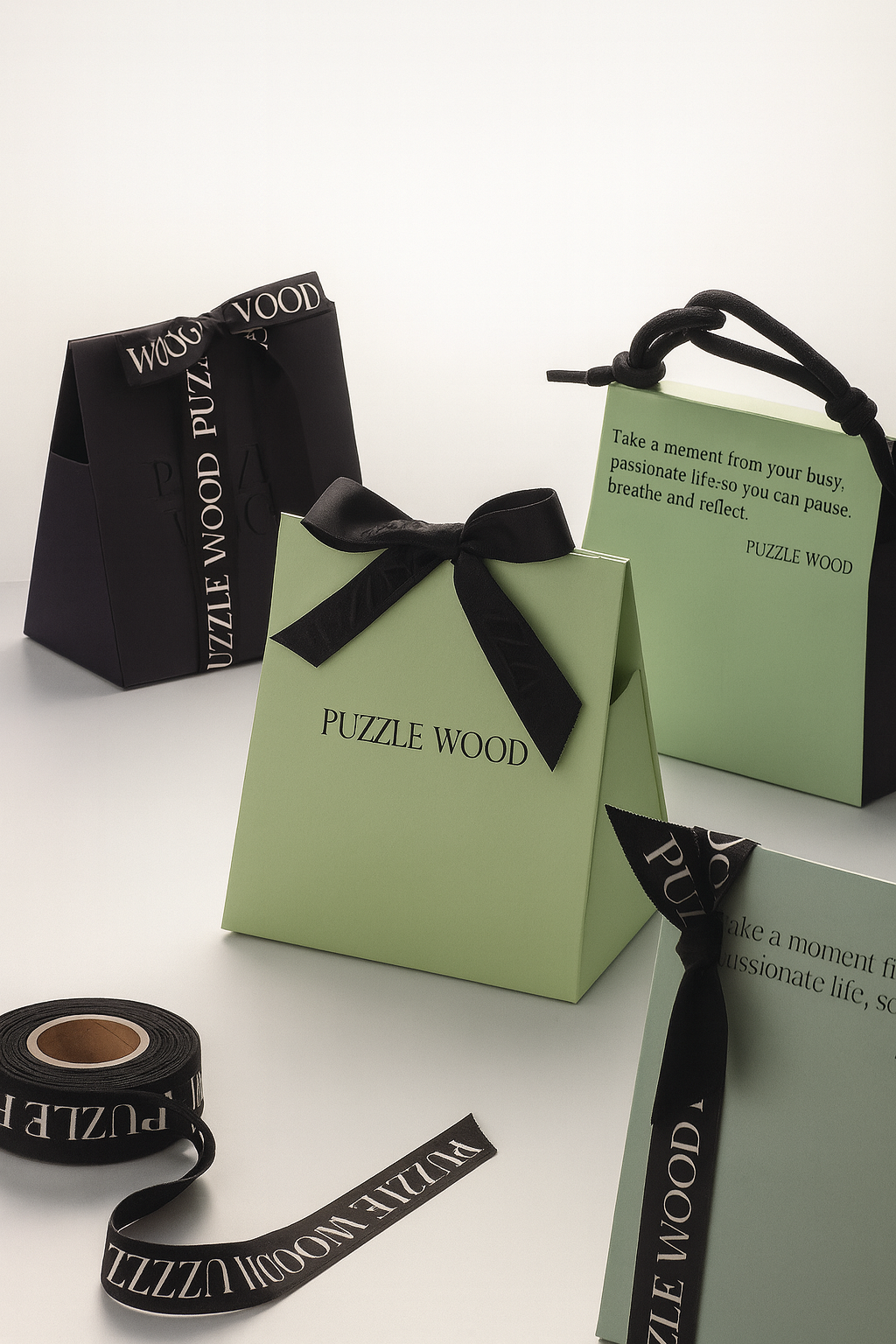 Custom Logo Packaging Ribbon
