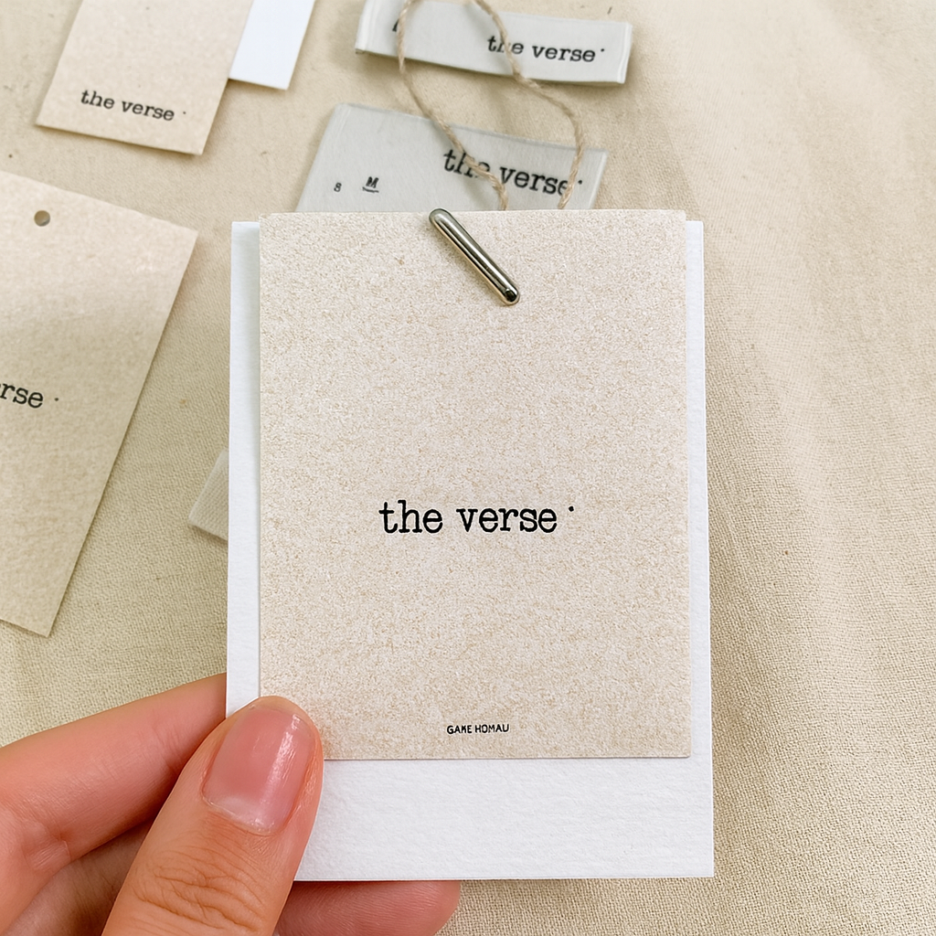 Custom Embossed Hangtags