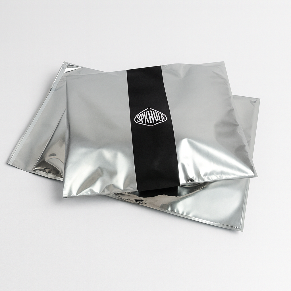 Custom Silver Poly Mailer Bag
