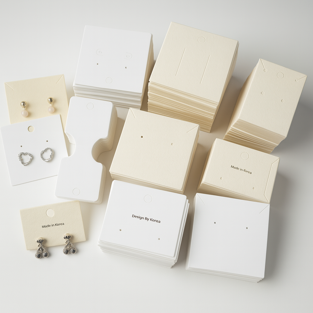 Custom Jewelry Card Hang Tags