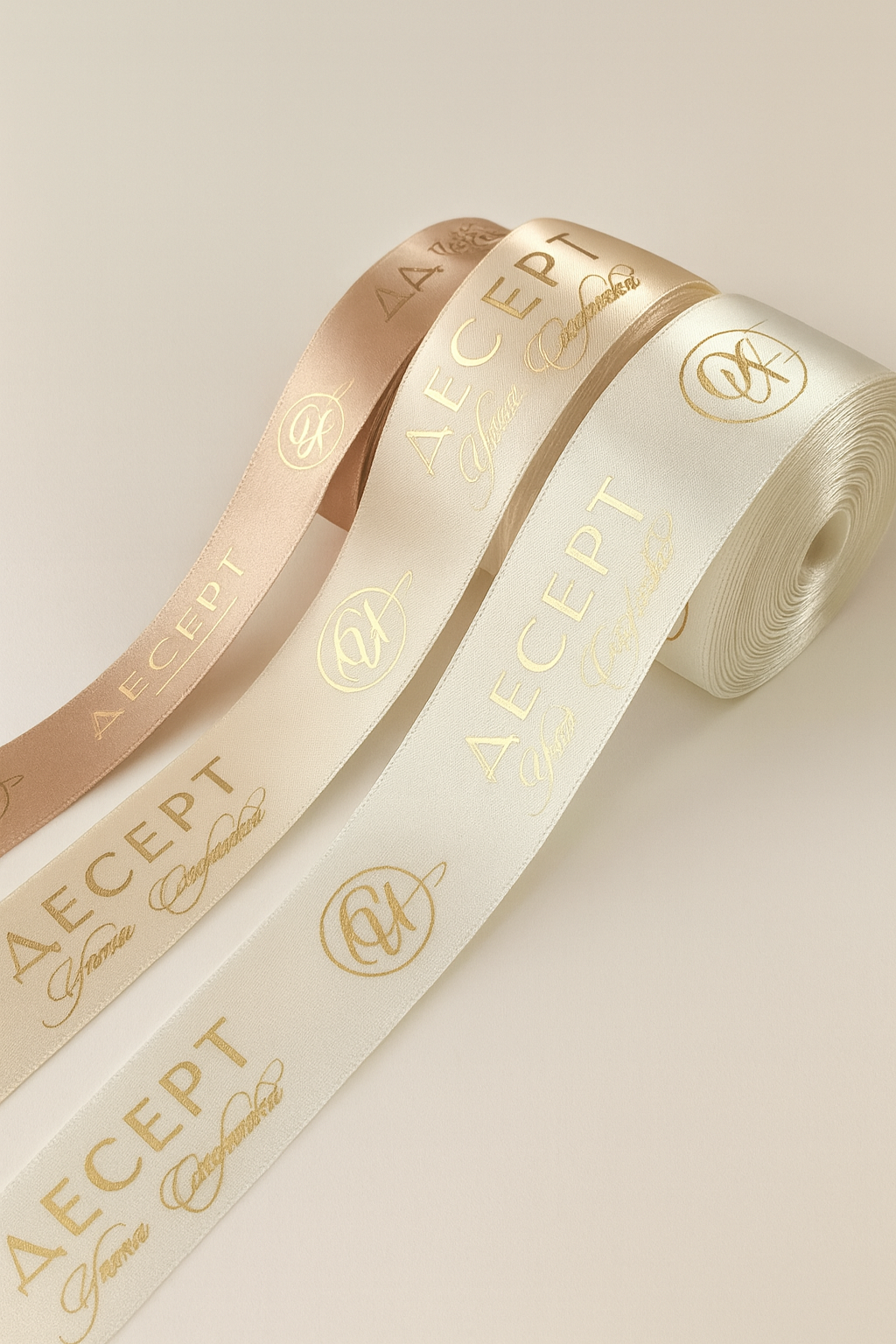 Custom Logo Packaging Ribbon