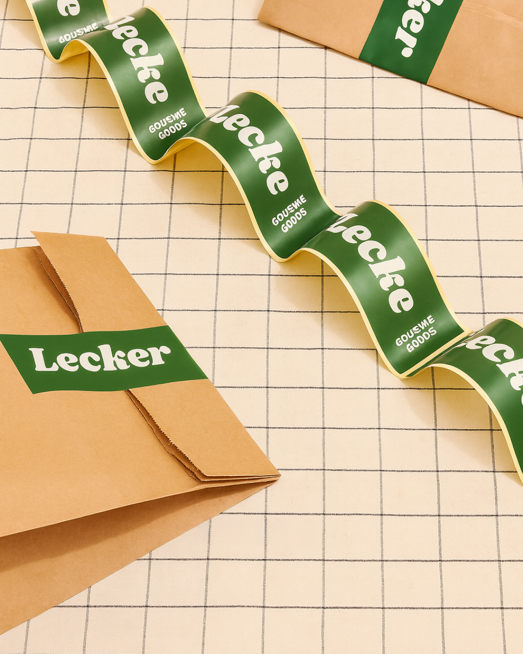 Custom Logo Packaging Sticker