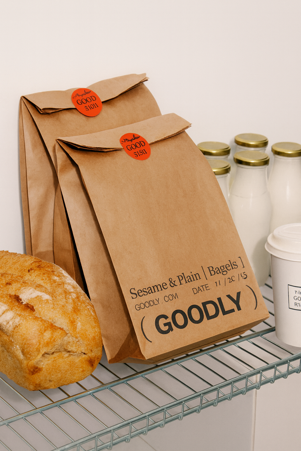 Custom Kraft Gift & Bakery Pouch