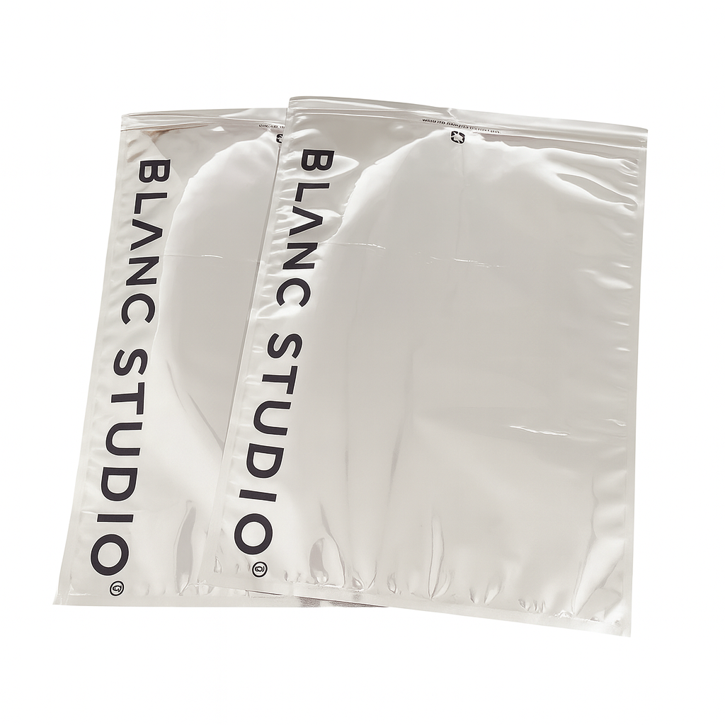 Custom Silver Poly Mailer Bag