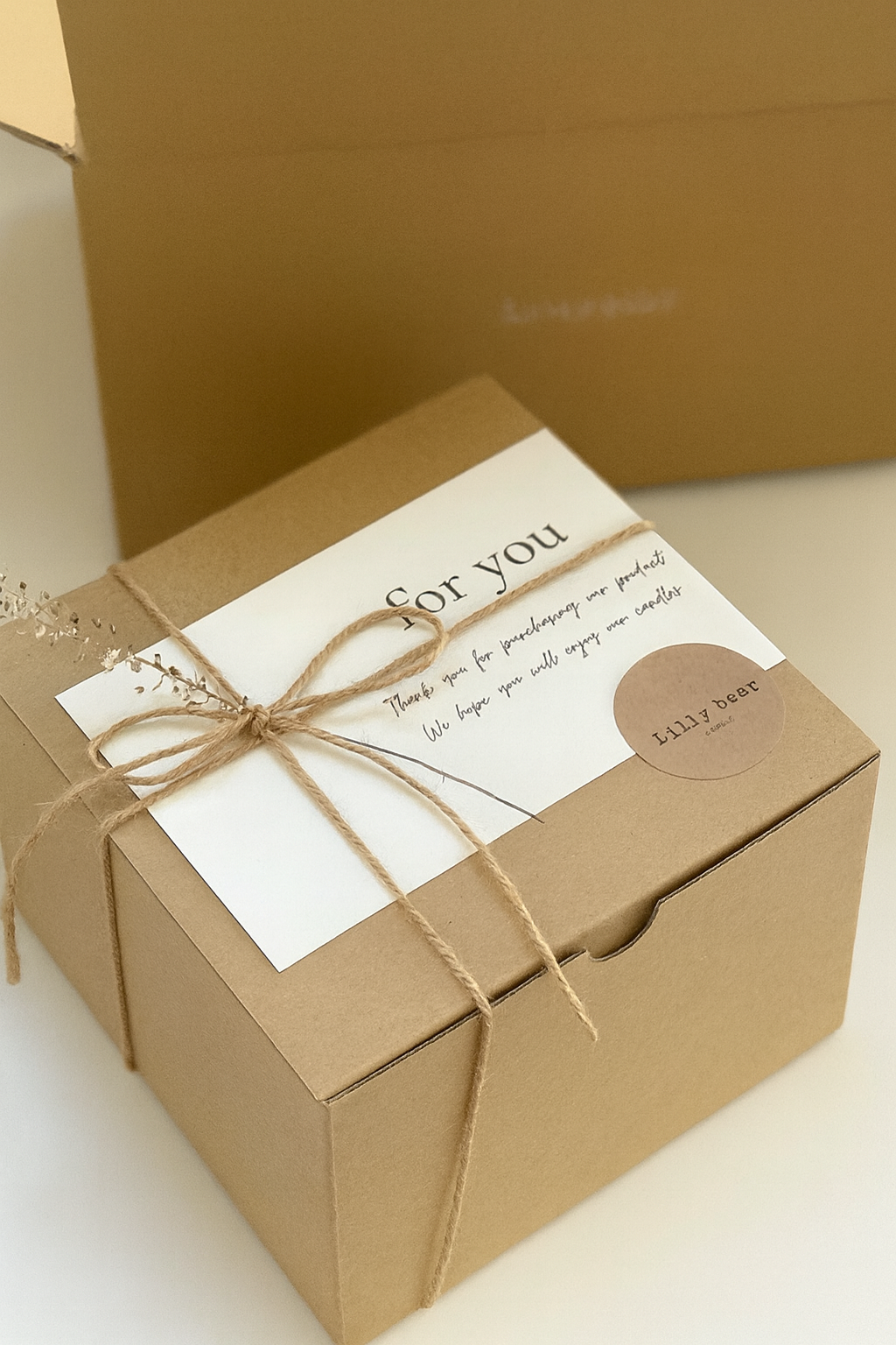 Custom Luxury Packaging Sticker
