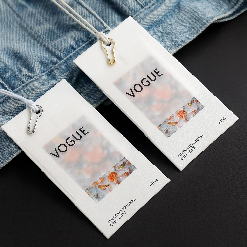 Custom Garment Graphic Hang Tag