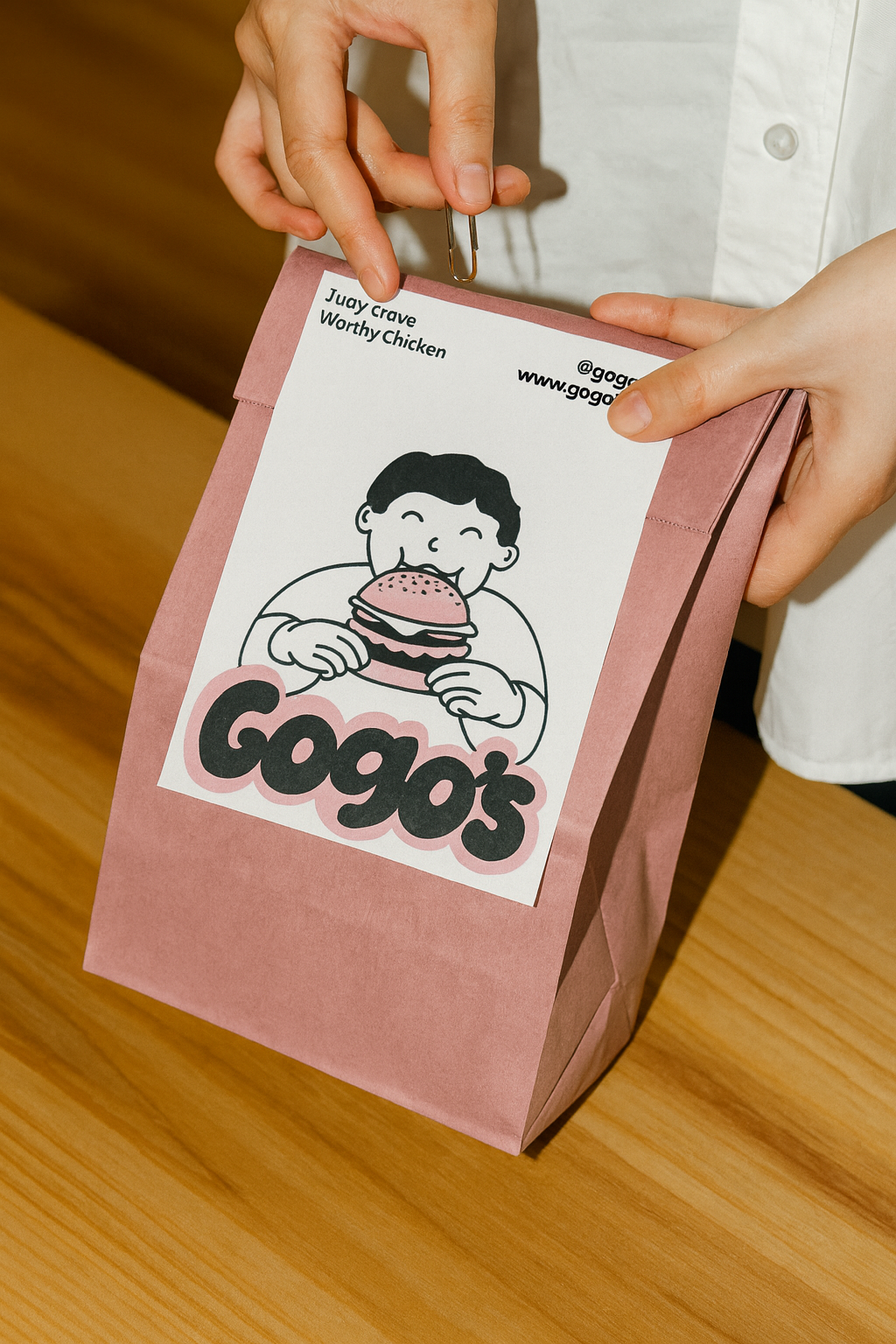 Custom Logo Packaging Sticker