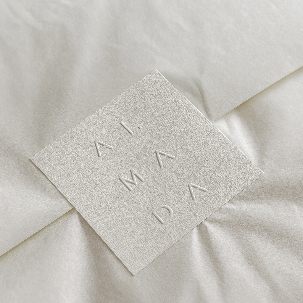 Custom Luxury Embossed Paper Sticker
