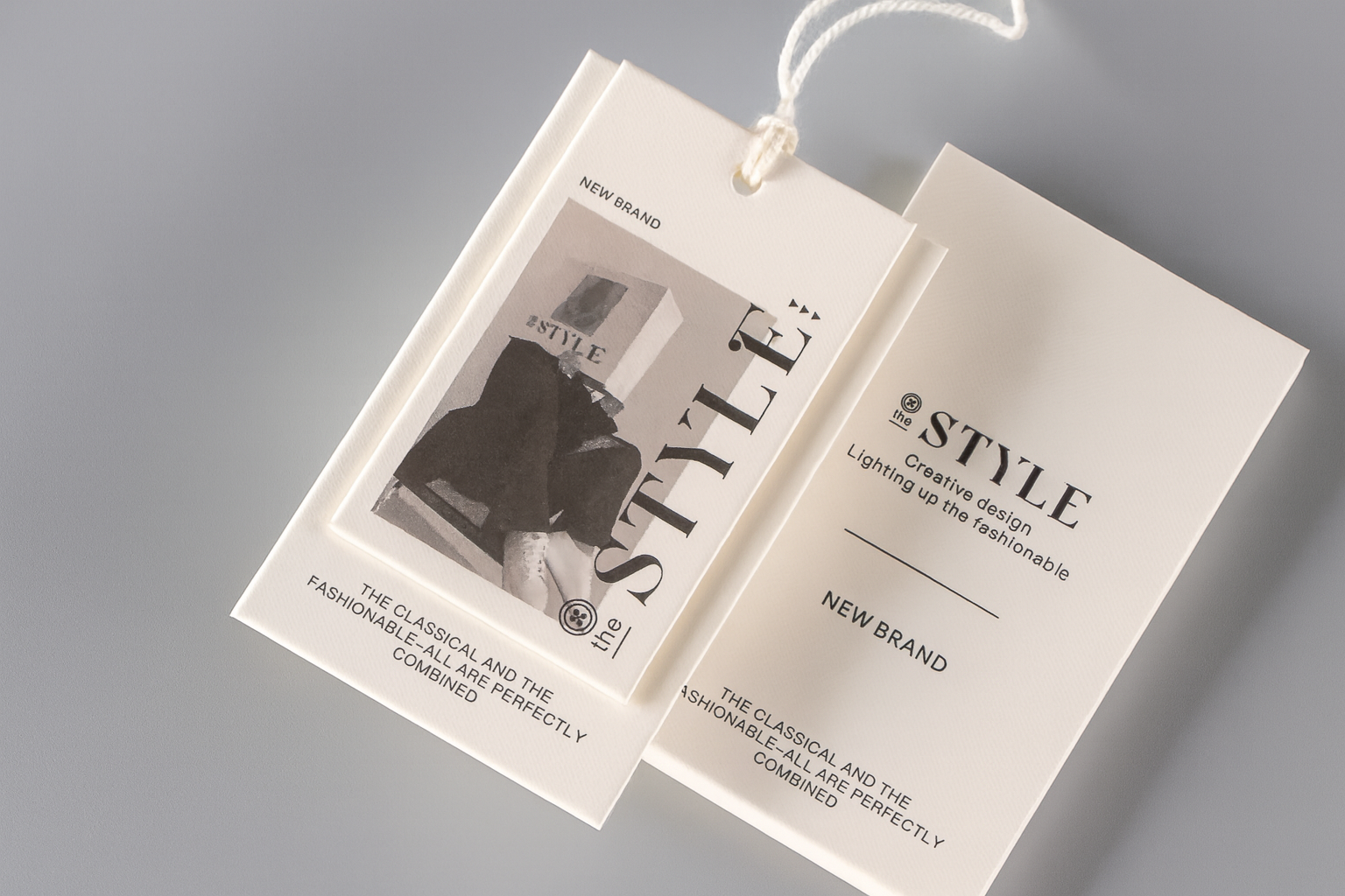 Custom Garment Graphic Hang Tag