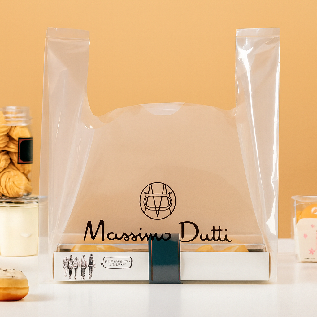Custom Clear PE Packaging Bag