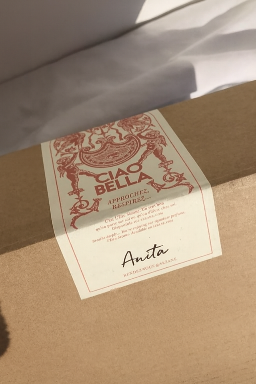 Custom Luxury Packaging Sticker