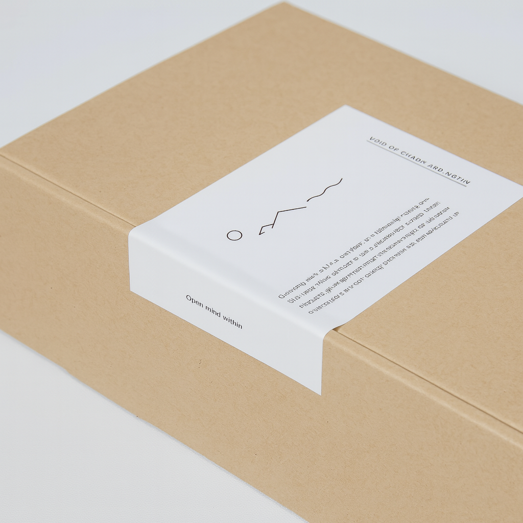 Custom Luxury Packaging Sticker