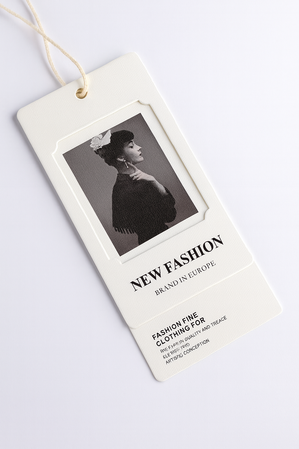 Custom Garment Graphic Hang Tag