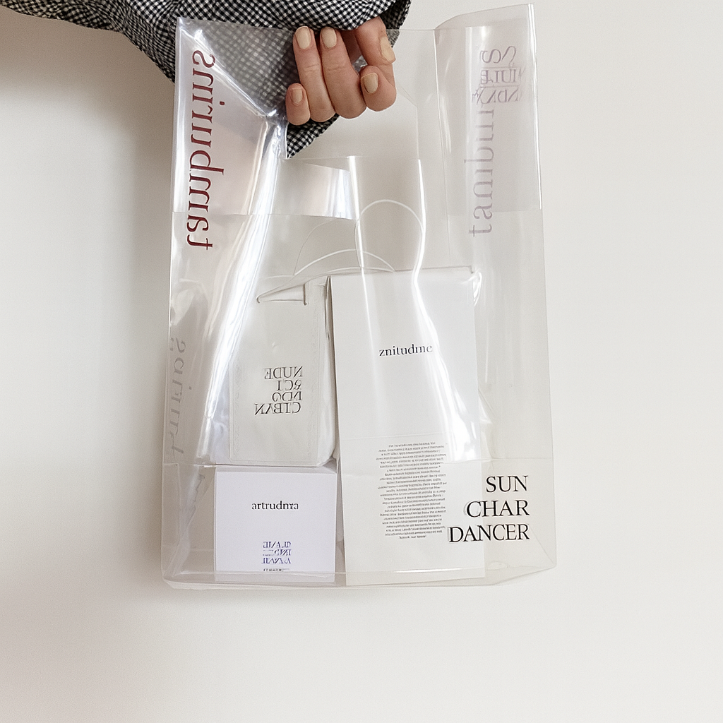 Custom Clear PE Packaging Bag