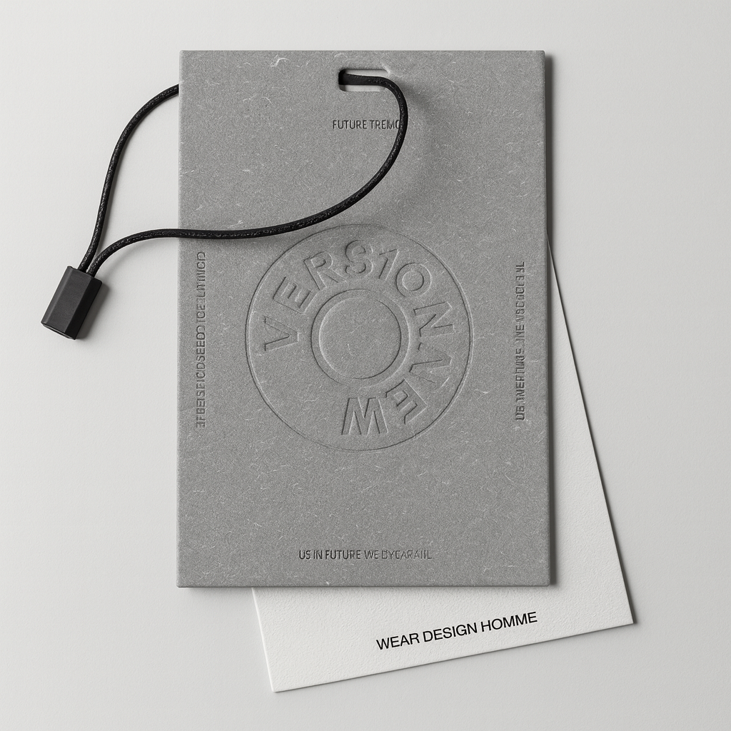 Custom Embossed Hangtags