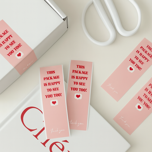 100-pcs Gift Wrapping & Packaging Sticker