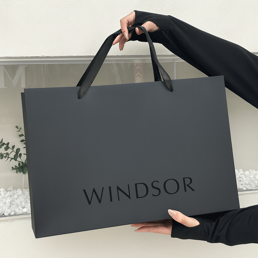 Custom Logo Paper Shopping Bags