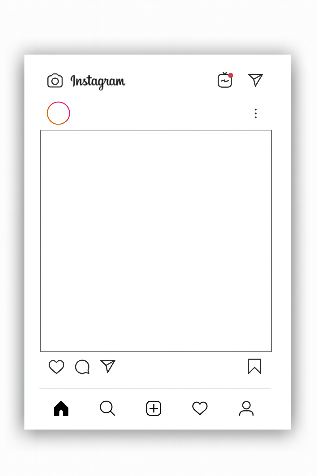 Social Media Post Sticker