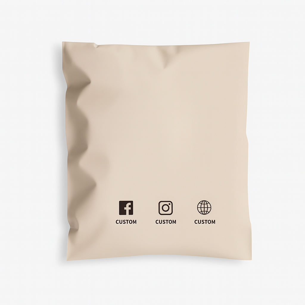 Semi-Custom Edition: Mailer Bags | Upload Your Logo