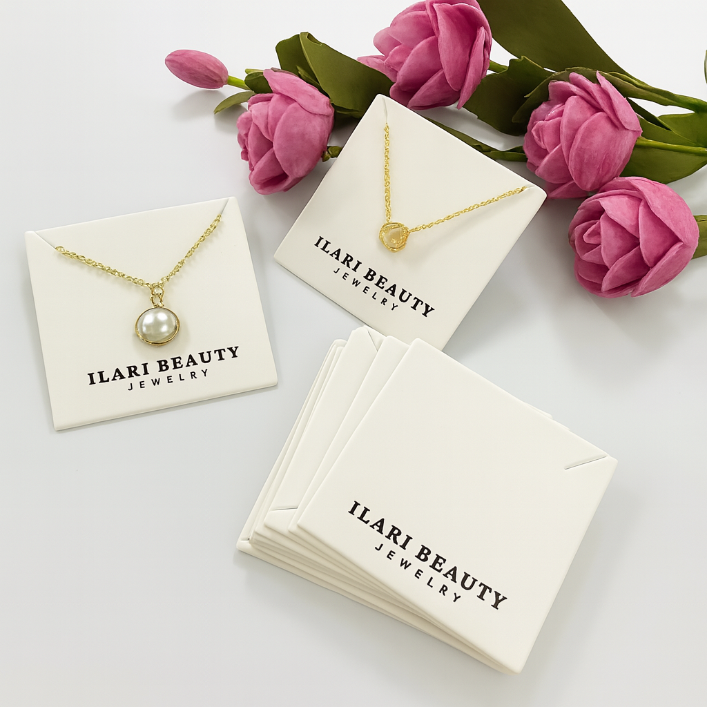 Custom Jewelry Card Hang Tags