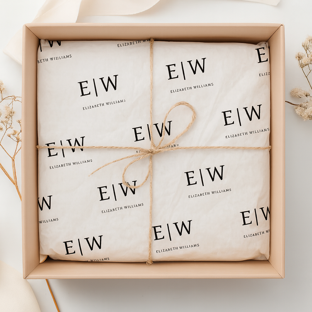 Custom Branded Packaging Tissue Paper