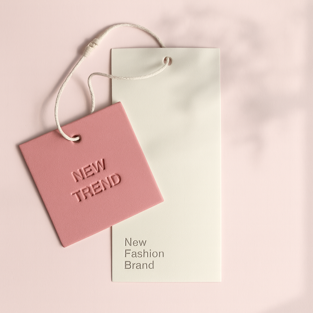 Custom Embossed Hangtags
