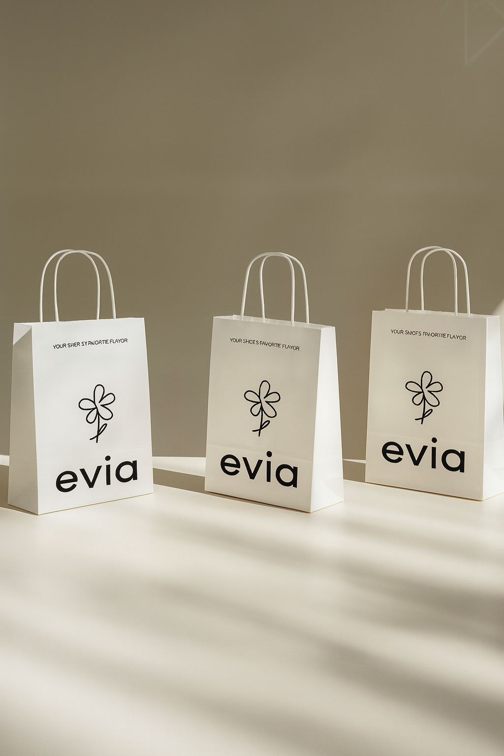 Custom Kraft Gift Packaging Paper Bags