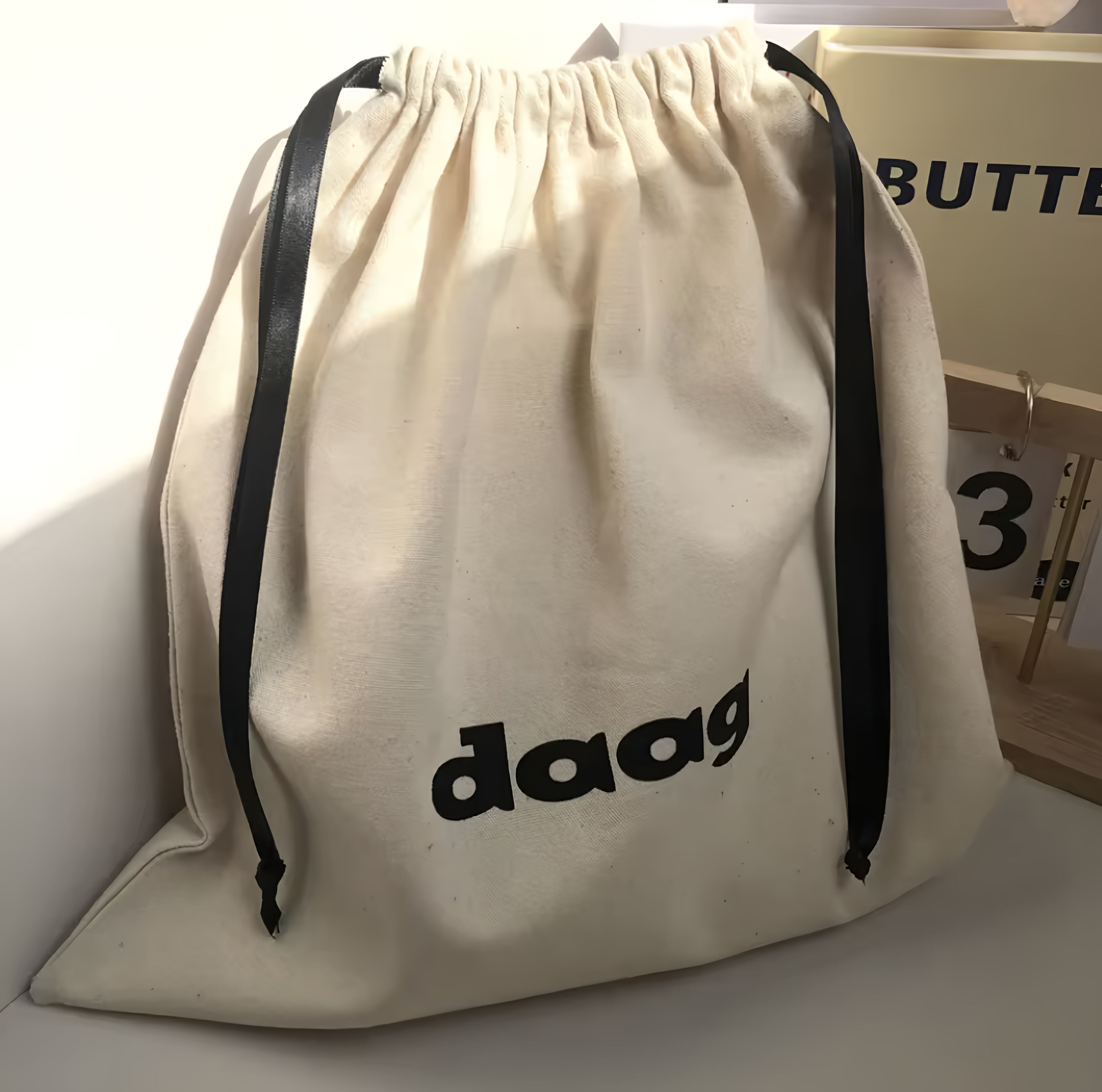 Custom Linen Cotton Dust Bag