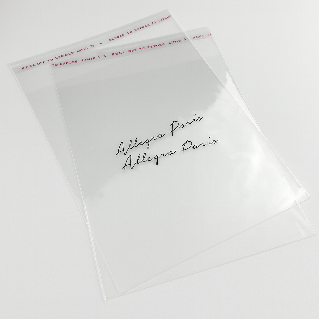 Custom Transparent OPP Self-Adhesive Bag