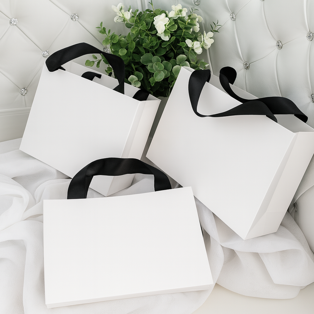 Custom Logo Paper Shopping Bags