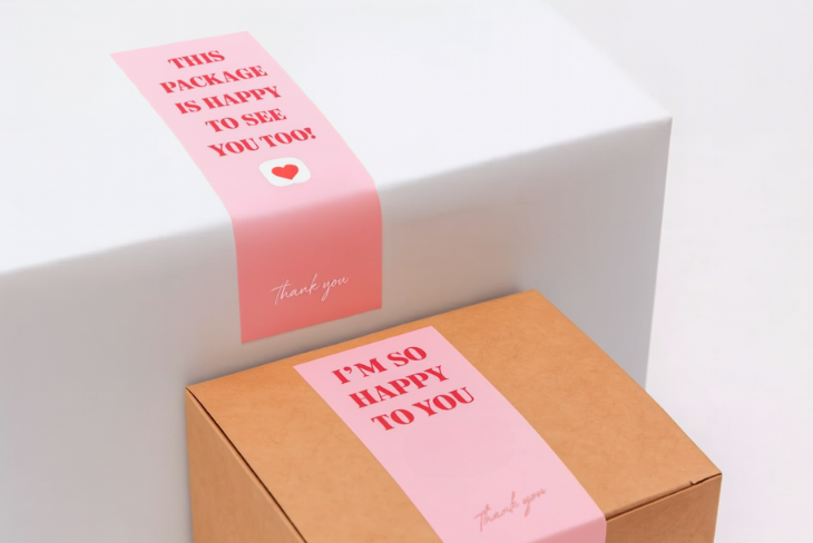 100-pcs Gift Wrapping & Packaging Sticker